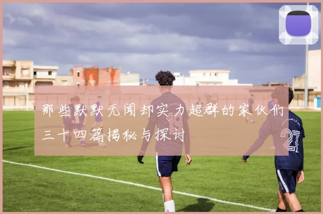 那些默默无闻却实力超群的家伙们三十四篇揭秘与探讨